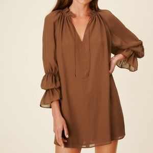 Adrienne Dress in Cinnamon